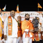 छत्रपती संभाजीनगर येथे महायुतीचे उमेदवार संदीपान भुमरे यांच्या प्रचारार्थ मुख्यमंत्री एकनाथ शिंदे यांची सभा झाली.